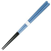 アオバ　若狭塗箸　チュール　食洗機対応(ブルー　23.0cm)