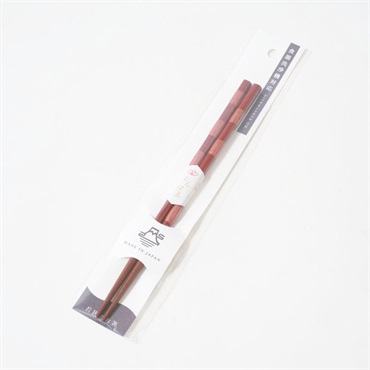 食洗箸　とんぼ玉　光石(レッド-21cm)