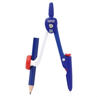 スーパーコンパス はりinパス 鉛筆用(SK‐654‐B/青)