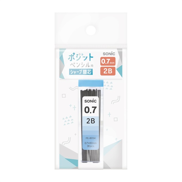 ソニック シャープ 替芯 0.7mm 2B 30本入 | イオンスタイル