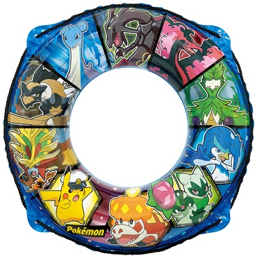 ポケモン  うきわ 60cm　ブルー  4970134501079