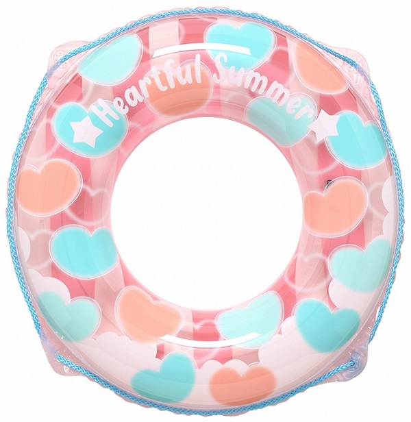 ハートフルサマー ウキワ 60cm 4970134620312 うきわ 浮き輪 | イオン