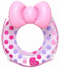 ドットウキワ リボン付 60cm  4970134620336 うきわ 浮き輪(4970134620336)