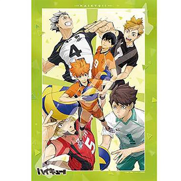ハイキュー！！ 強敵 1000ピース (完成サイズ:51×73.5cm)  4970381521486