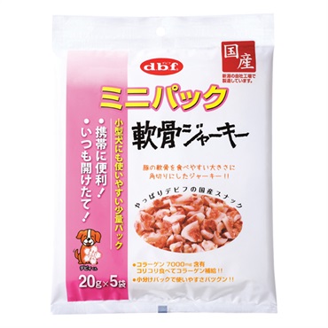 ミニパック 軟骨ジャーキー 100g デビフ d.b.f デビフペット