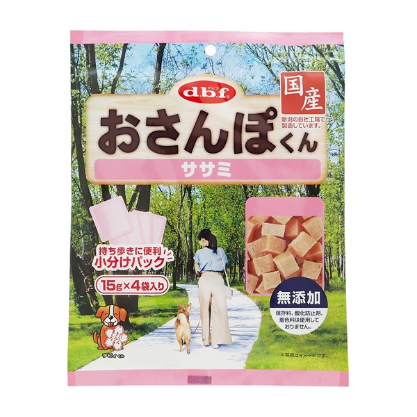 おさんぽくん ササミ 60g デビフ d.b.f デビフペット(60g)