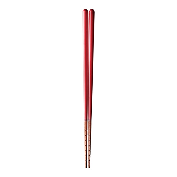 究極のすべらない箸(レッド-23cm)