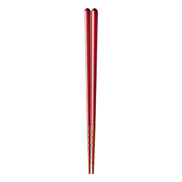 究極のすべらない箸(レッド-21cm)
