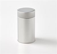 茶筒　シルバー(シルバー)