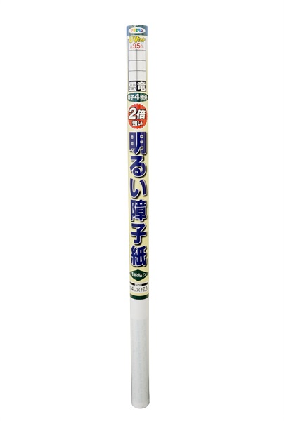 アサヒペン　ＵＶカット２倍強い明るい障子紙　94CMX7.2M(雲竜)