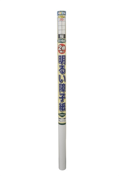 アサヒペン　ＵＶカット２倍強い明るい障子紙　94CMX7.2M(桜)