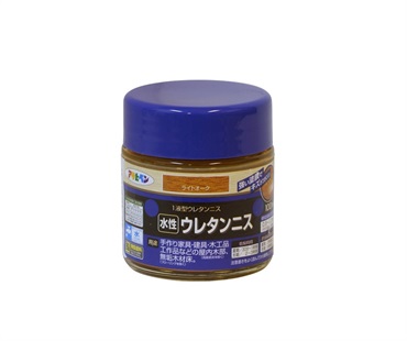 アサヒペン　水性　ウレタンニス　１００ml(ライトオーク)