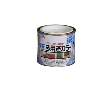 アサヒペン　水性　多用途カラー　１／５Ｌ(アイボリー)