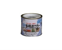 アサヒペン　水性　多用途カラー　１／５Ｌ(ツヤ消し黒)