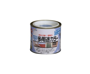 アサヒペン　水性　多用途カラー　１／５Ｌ(青)