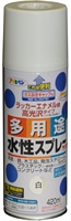 アサヒペン　水性　多用途スプレー　４２０ml(白)