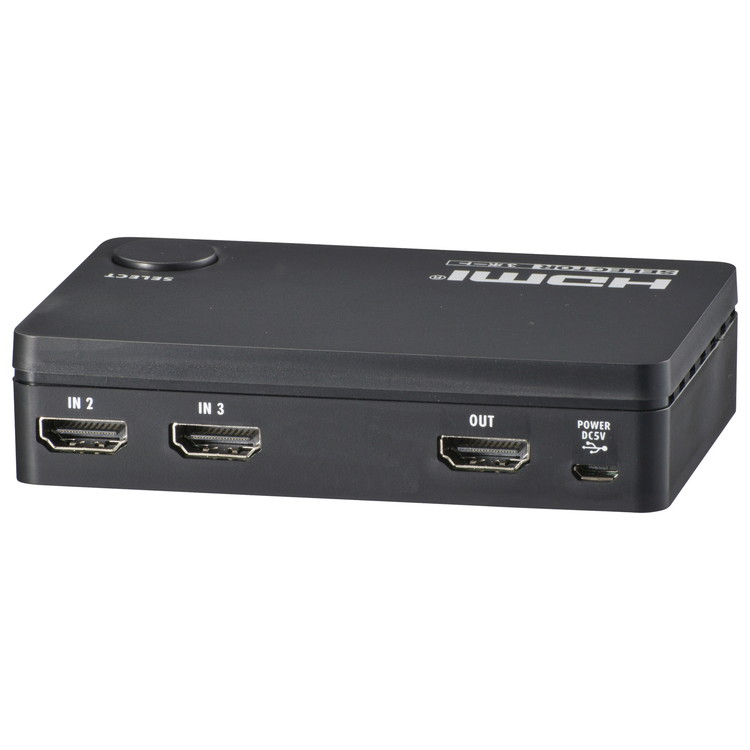 HDMIセレクター 3ポート AV-S03S-K(4971275505766)
