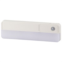電池式LEDセンサーライト 人感・明暗センサータイプ　NIT-BLA6JRC-W　オーム電機(NIT-BLA6JRC-W)