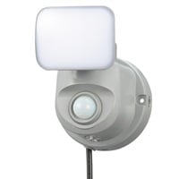 コンセント式LEDセンサーライト 人感・明暗センサー式1灯タイプ　ＯＳＥ－ＬＳ４００　　　　　オーム電機(OSE-LS400)