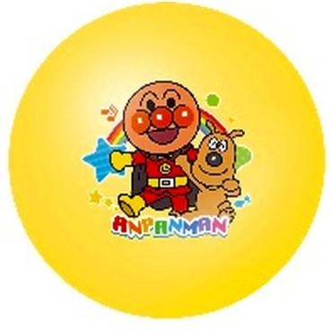 それいけ！アンパンマン アンパンマン カラフルボール８号 イエロー 4971404314719 幼児玩具 知育玩具 1.5歳 18ヶ月から