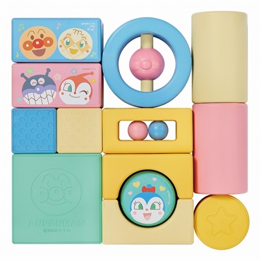 あんちゃん　精米 アンパンマン 自然の恵 お米からうまれたつみき はじめてセット