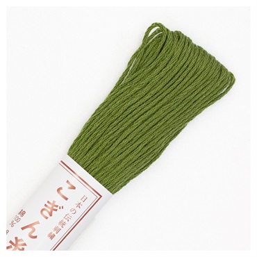 こぎん糸 単色(抹茶)