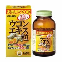 ウコンエキス粒 徳用 520粒 オリヒロプランデュ(130g)