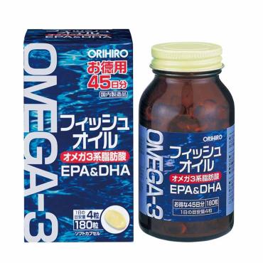 フィッシュオイル 180粒 オリヒロプランデュ
