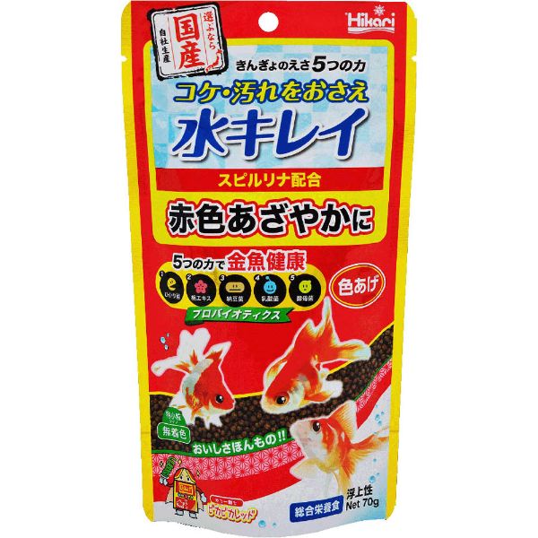 金魚 きんぎょのえさ 5つの力 色あげ 70g キョーリン | イオンスタイル