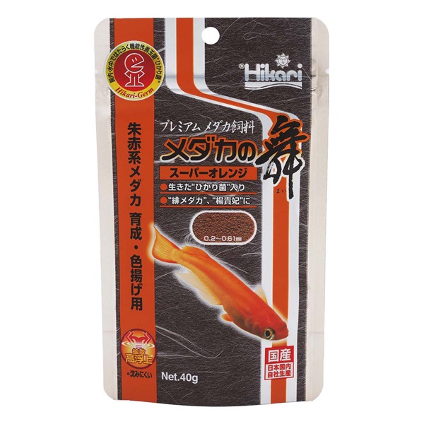 ひかり メダカの舞 スーパーオレンジ 40g Hikari キョーリン(40g)