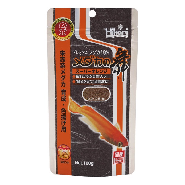 ひかり メダカの舞 スーパーオレンジ 100g Hikari キョーリン(100g)