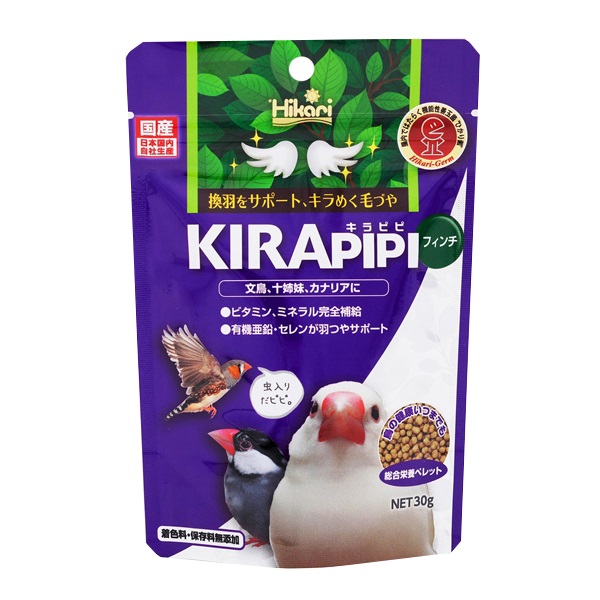 ひかり キラピピ フィンチ 30g Hikari キョーリン(30g)
