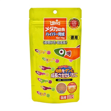 ひかり メダカ幼魚 ハイパー育成 70g Hikari キョーリン