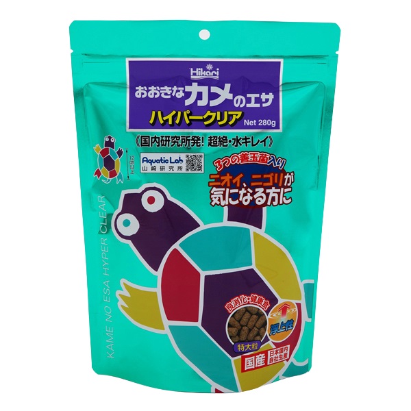 ひかり おおきなカメのエサ ハイパークリア 280g Hikari キョーリン(280g)