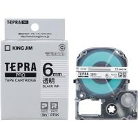 テプラ PROテープカートリッジ 透明ラベル (6mm)