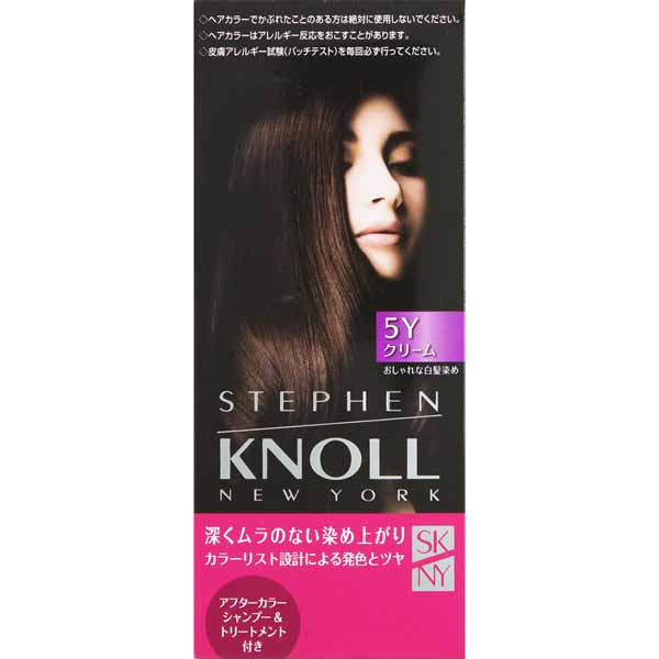 STEPHEN KNOLL(スティーブンノル) カラークチュール クリームヘアカラー 1回分 コーセー(ディープイエローブラウン)