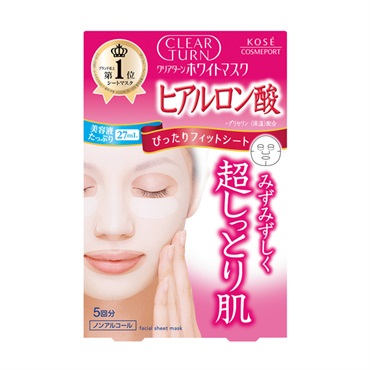 クリアターン ホワイトマスク(ヒアルロン酸)