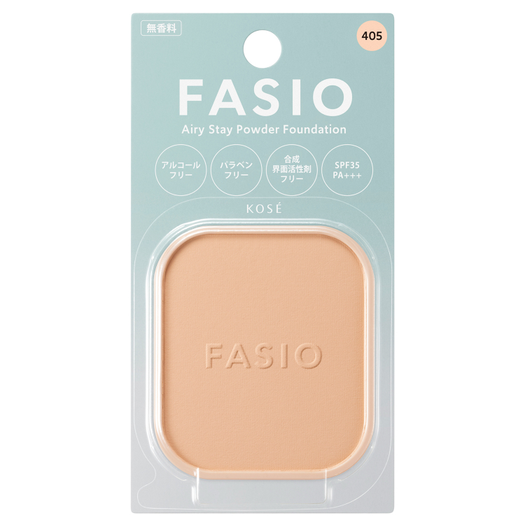 FASIO(ファシオ) エアリーステイ パウダーファンデーション コーセー(405 ライトオークル)