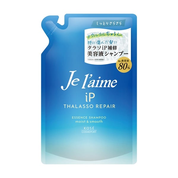 ジュレーム iP タラソリペア 補修美容液 シャンプー モイスト&スムース つめかえ 340ml ジュレーム Je l'aime コーセーコスメポート(340ml)