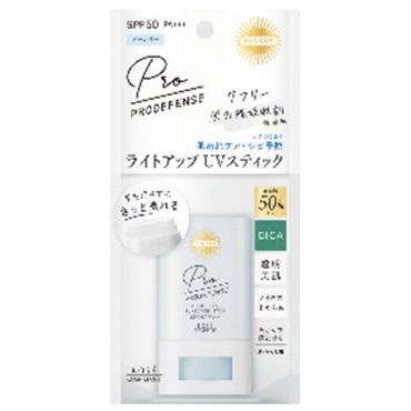 ロートUV チェキ　サン サンカット プロディフェンス ライトアップ UV スティック 20g