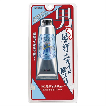 デオナチュレ 男 足指さらさらクリーム 30g デオナチュレ