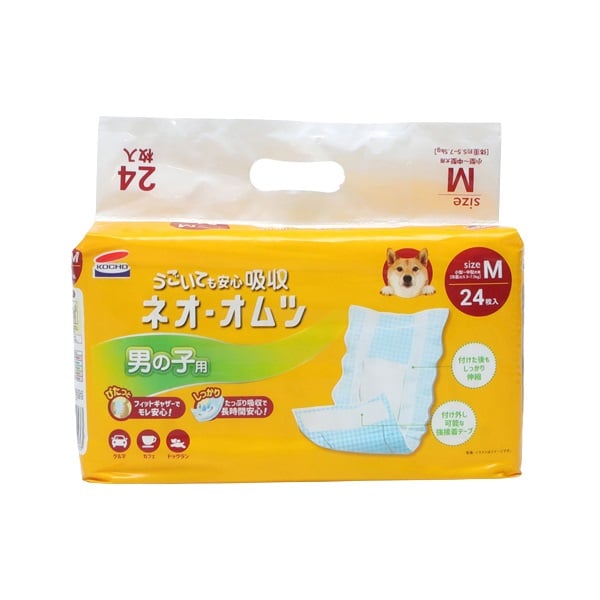 ネオ・オムツ 男の子用 M 24枚 コーチョー(M/24枚)