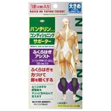 バンテリンコーワ サポーター ふくらはぎ アシスト 大きめL 左右共用・2枚入り バンテリンコーワ VANTERIN KOWA 興和