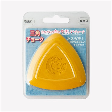 三角チョーク(黄)