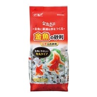 金魚　 金魚水景 金魚の砂利 ナチュラルミックス 天然五色砂利 1kg ジェックス