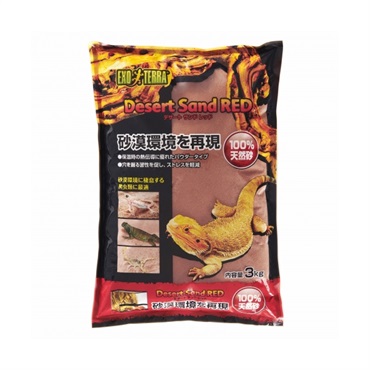 デザートサンド レッド 3kg GEX ジェックス