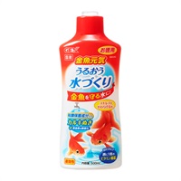 金魚元気 うるおう水づくり 500ml GEX ジェックス(500ml)