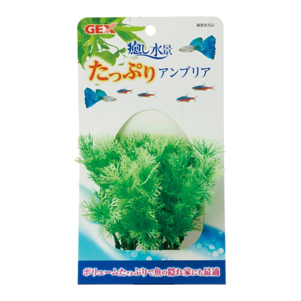 癒し水景 たっぷりアンブリア 1個 GEX ジェックス(1個)