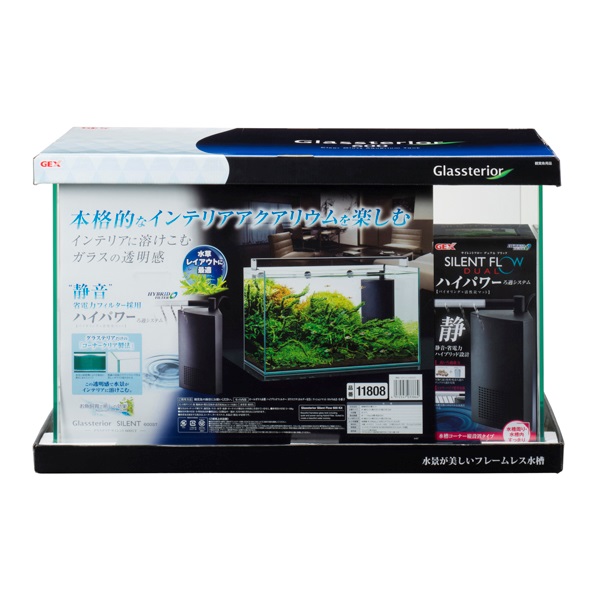 グラステリア サイレント フィルターセット 600ST 1セット Glassterior ジェックス(1セット)