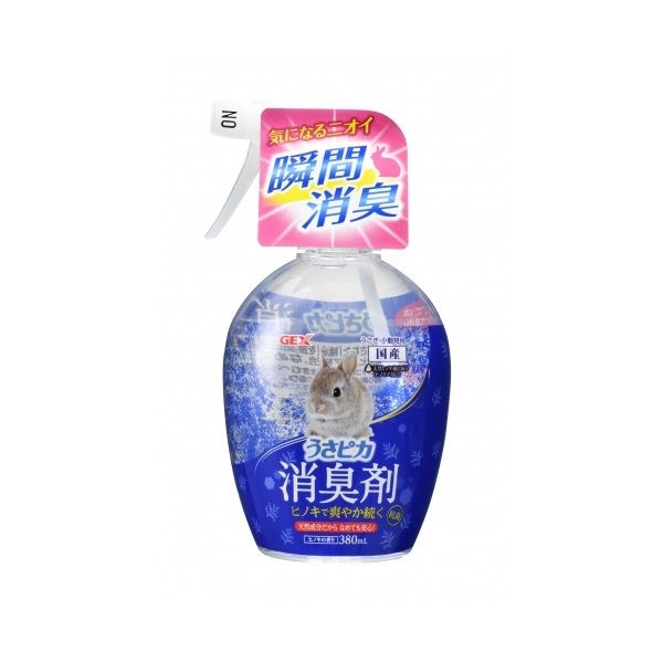 うさピカ 消臭剤 ヒノキの香り 380ml GEX ジェックス(380ml)